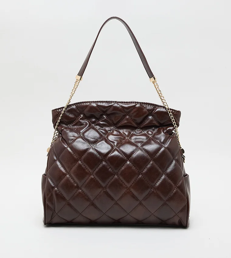 ANNE KLEIN  Anne Klein Quilted Chain Strap Tote Bag for Women | Best Price UAE